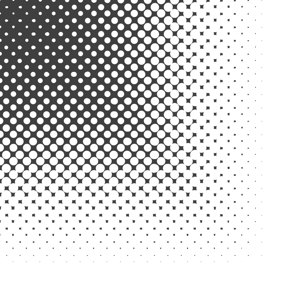 Abstract Halftone Dotted Background